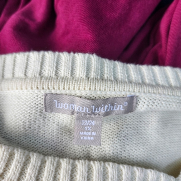 Lot of 8 pieces of womens sz 1XL 22/24 Clothing Romans, Catherine's,Woman Within - Picture 5 of 5